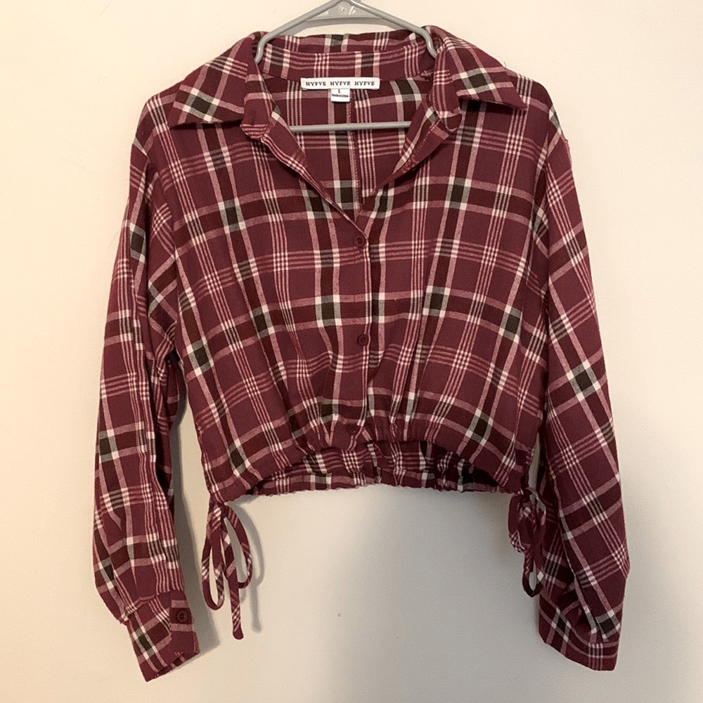 Slightly cropped boutique flannel